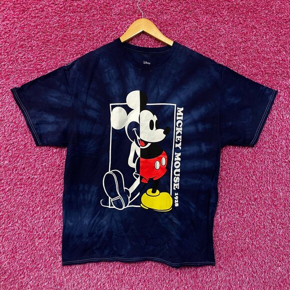 Mickey Mouse tie dye streetwear Tshirt size Extra Large - Picture 1 of 4